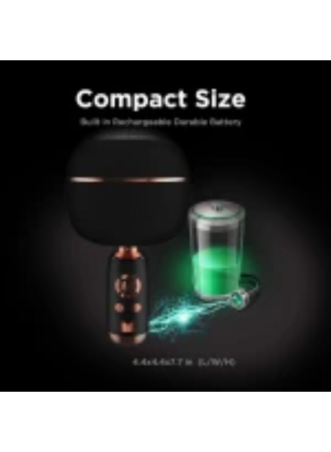 MONSTER Superstar Dynamic Karaoke Microphone Handheld Wireless Bluetooth Karaoke Machine, Bluetooth 5.0 TWS Portable Speaker Mic for Home Party Car Outdoor - Image 4